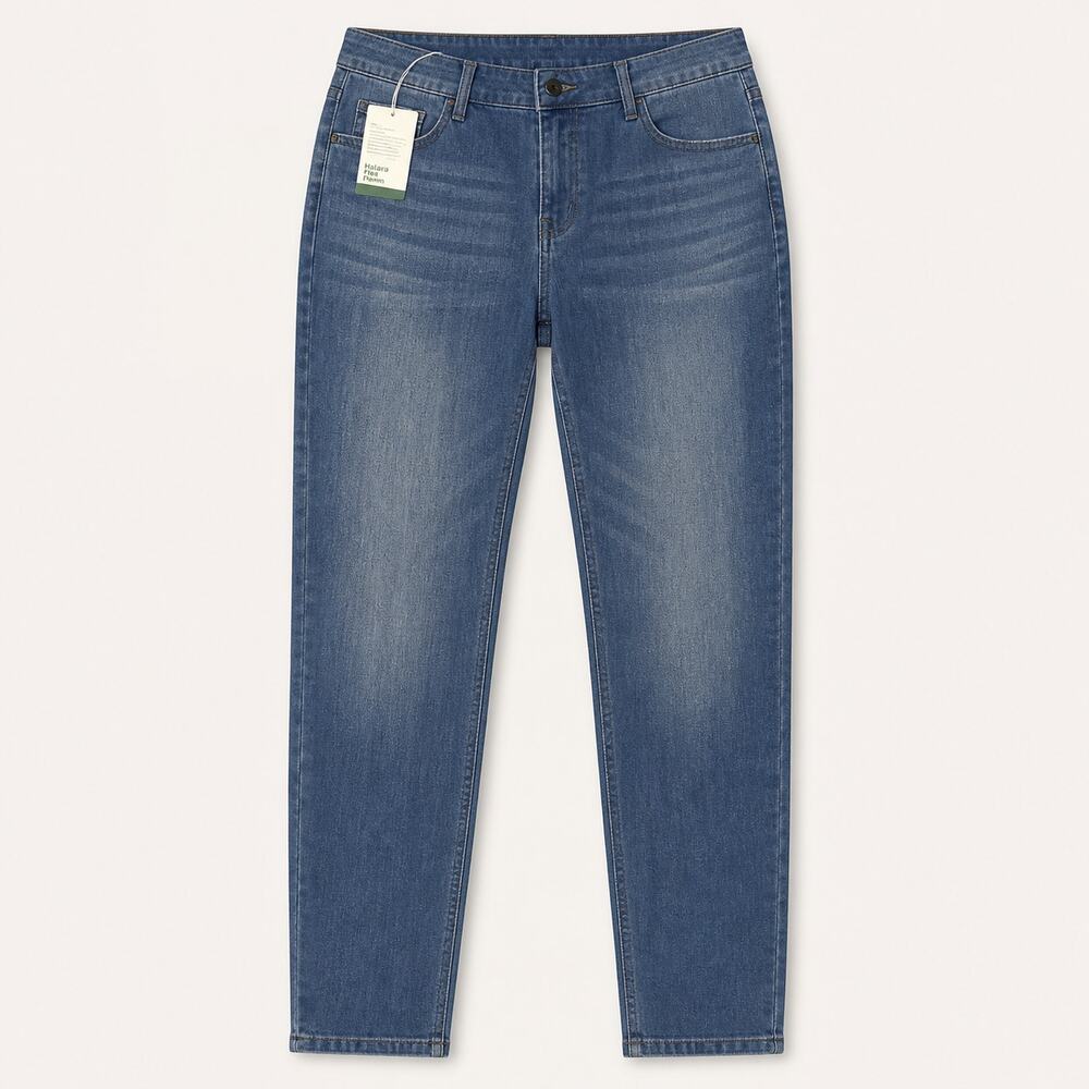 Halara Flex High Waisted Bootcut Jeans NWT S Regular Medium Wash Stretch Denim